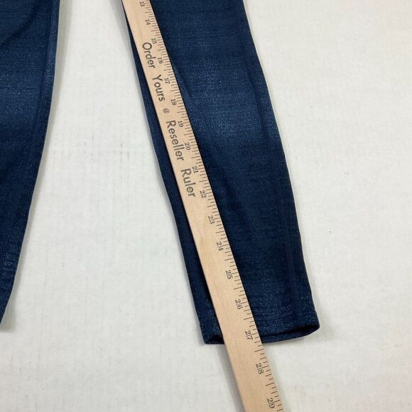 Athleta Womens Ankle Leggings Blue Yoga Pilates Running Stretch Pull On Size XS - Picture 6 of 12